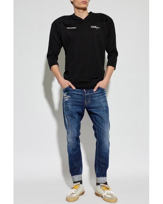 DSquared² Blue Jeans "Teddy" for men