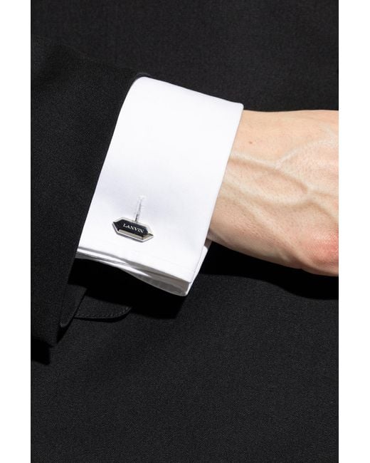 Lanvin Metallic Cufflinks for men
