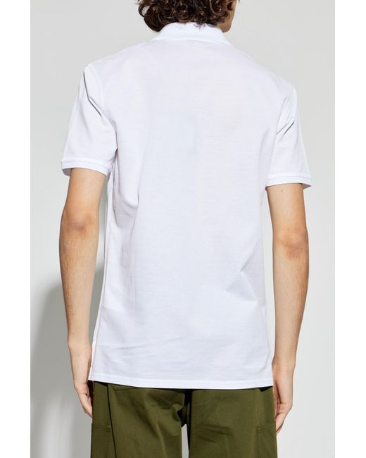 Givenchy Green Polo With Logo for men