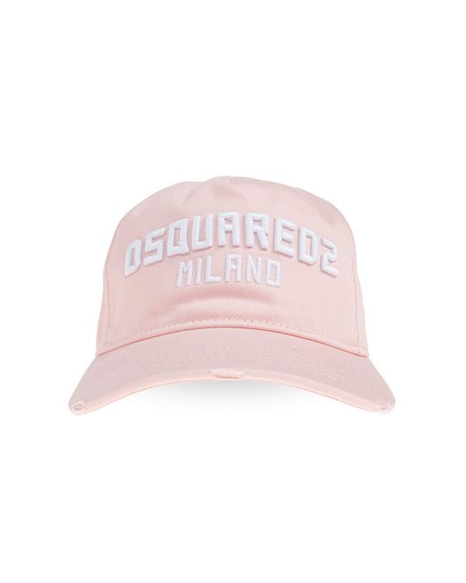 DSquared² Pink Baseball Cap