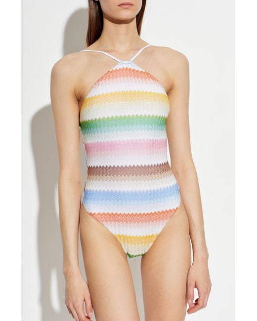 Missoni White One-Piece Swimsuit