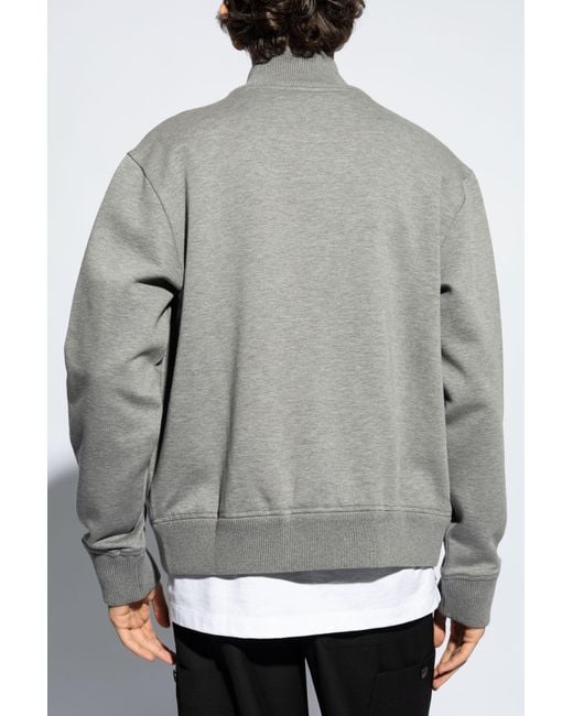 Givenchy Gray Turtleneck Sweatshirt for men