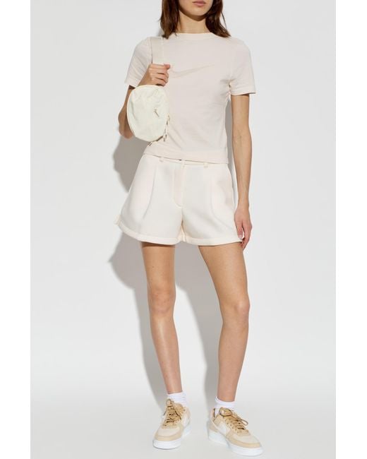 Nike White T-Shirt With Logo