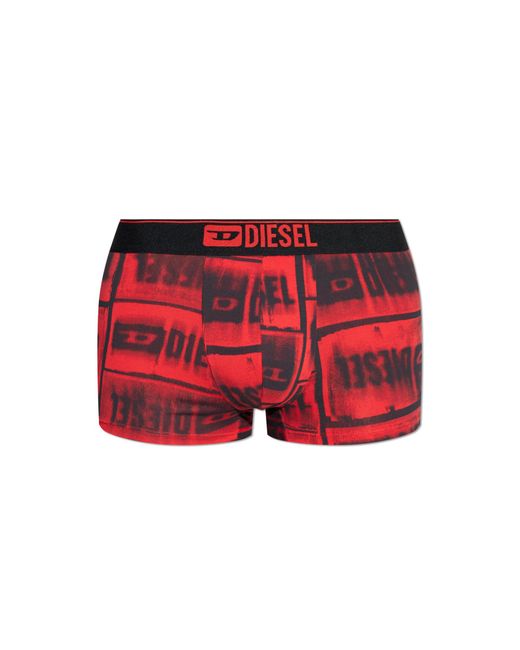 DIESEL Red Boxers 'Damien-D-Box' for men