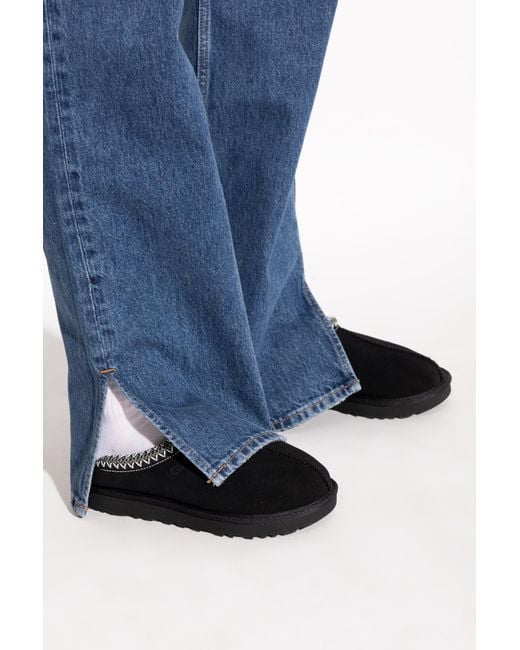 Ugg Black Tasman Ii Slides