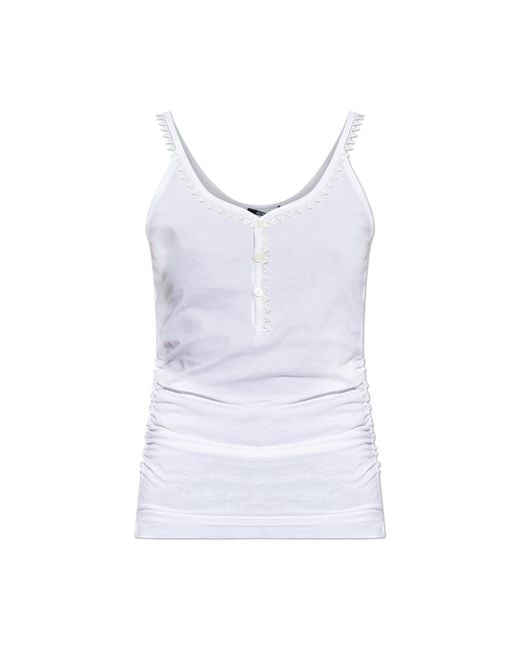 Jacquemus Blue Strap Top