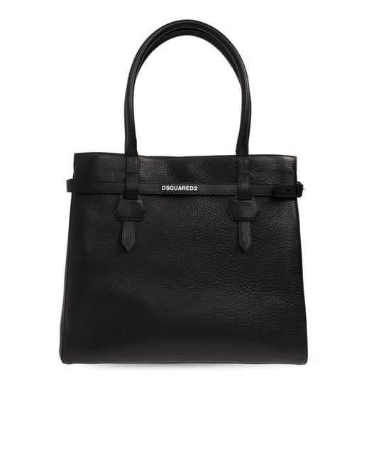 DSquared² Black 'Twin' Shopper Bag