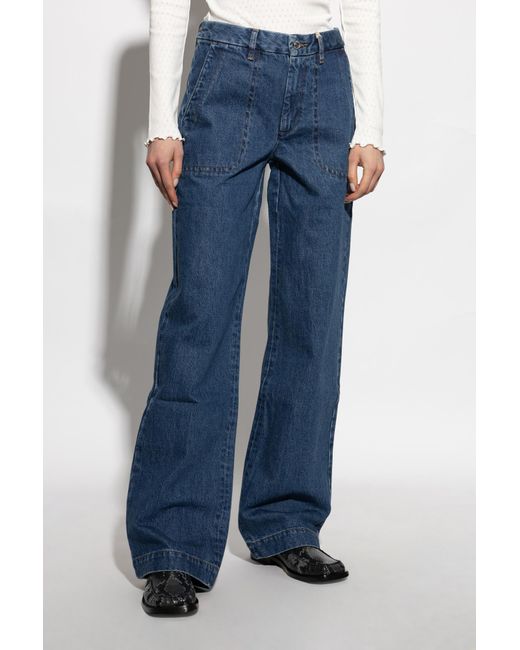 A.P.C. Blue Jeans Seaside