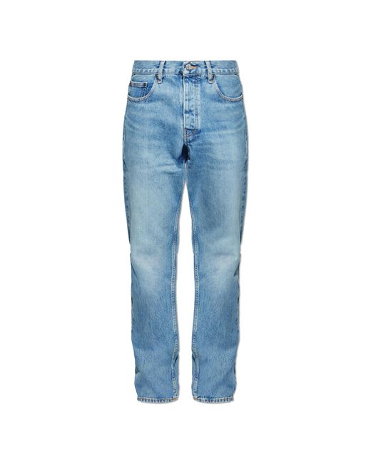 FRAME Blue Jeans With A Vintage Effect for men
