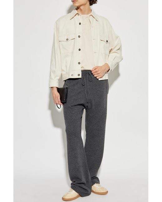 Maison Margiela White Jacket With Pockets for men