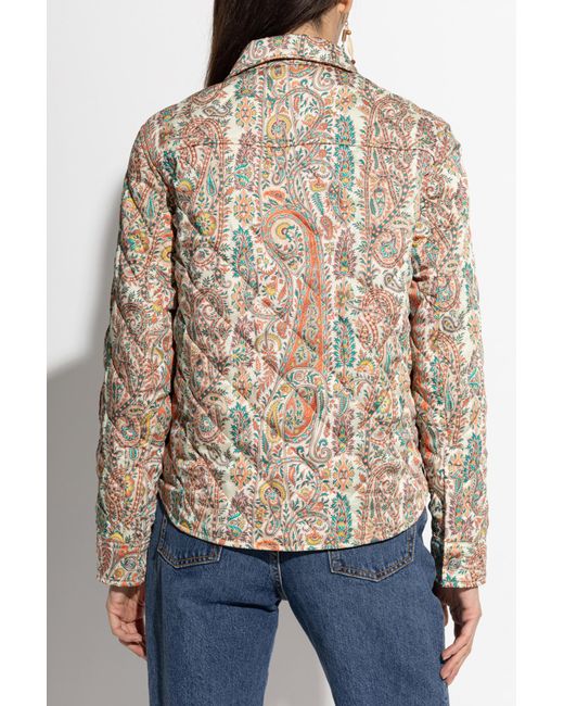Etro White Patterned Jacket