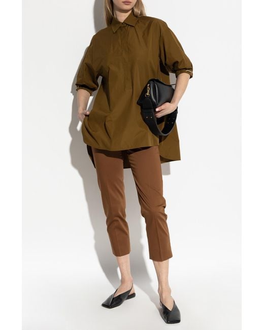 Max Mara Women's Green Shirt Teano