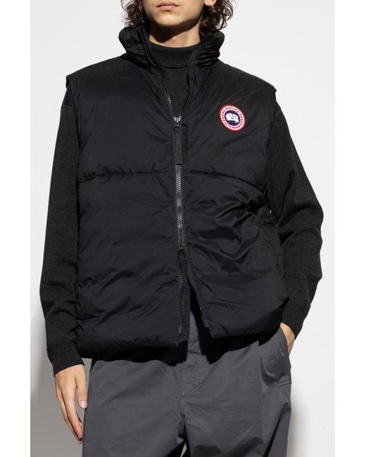 Canada Goose Black "Lodge" Down Vest for men