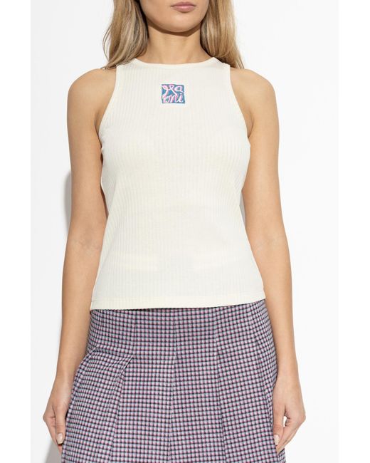 Marni Blue Strap Top