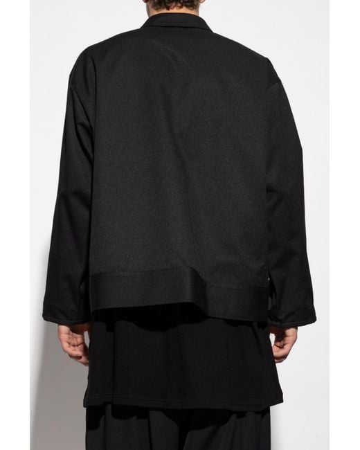 Comme des Garçons Black Jacket With Pockets for men