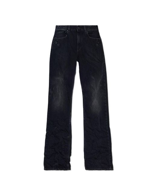 Balenciaga Blue Jeans With A Vintage Effect