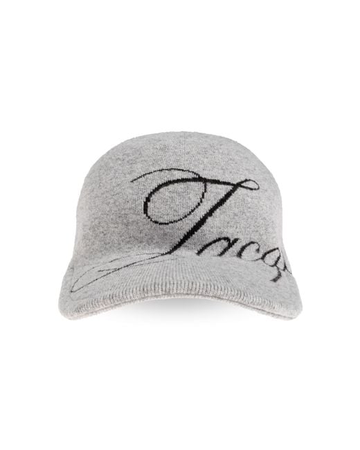 Jacquemus Gray “Atelier” Baseball Cap