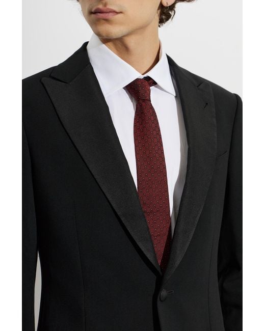 Ferragamo Purple Silk Tie for men