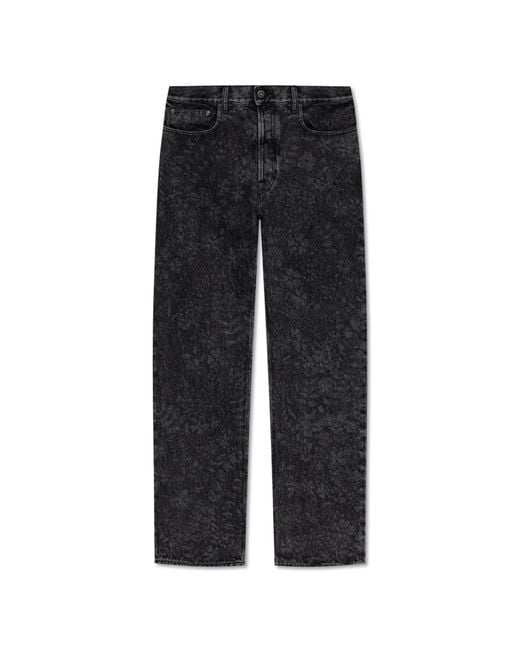 Golden Goose Deluxe Brand Black Jeans With Straight Legs for men