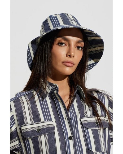 Isabel Marant Blue “Shaelyn” Hat