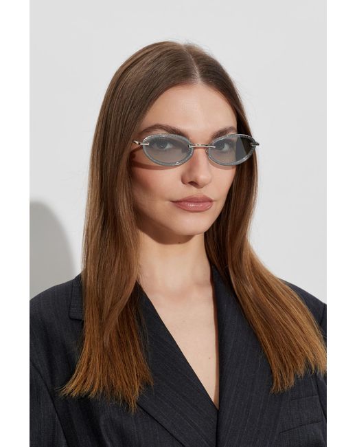 Jimmy Choo Metallic Sunglasses