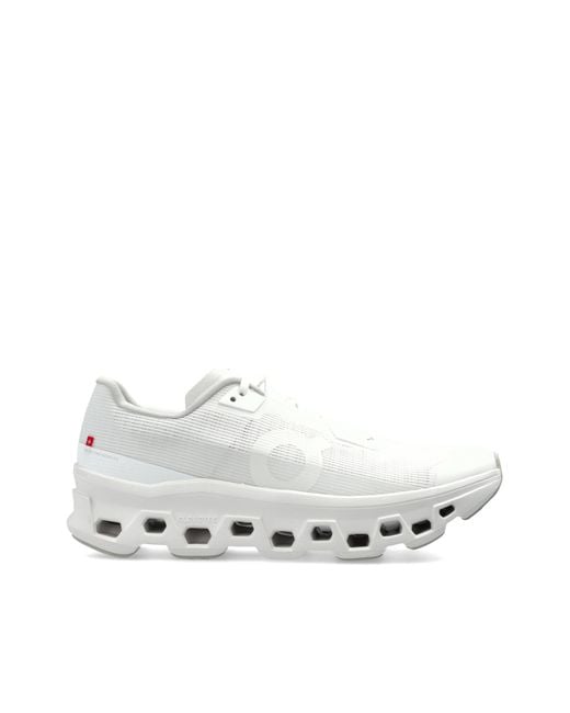 On Shoes White Sports Shoes "Cloudmster Void"