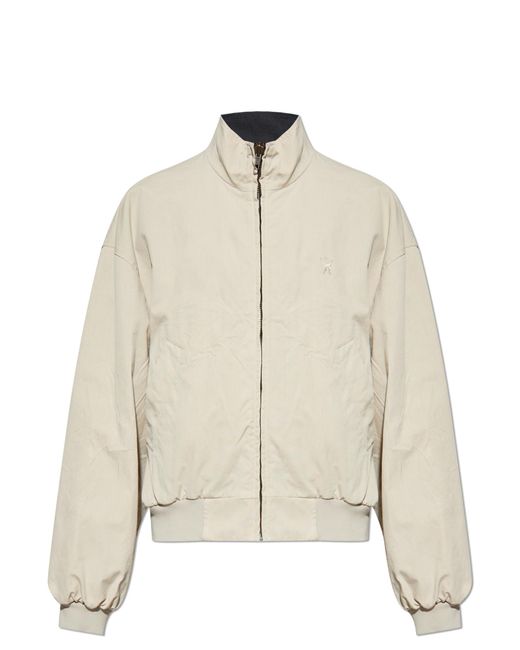 Balenciaga Natural Reversible Jacket With Stand-Up Collar for men