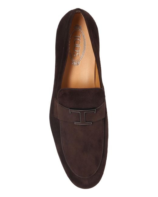 Tod's Black Leather Shoes "Timeless" for men