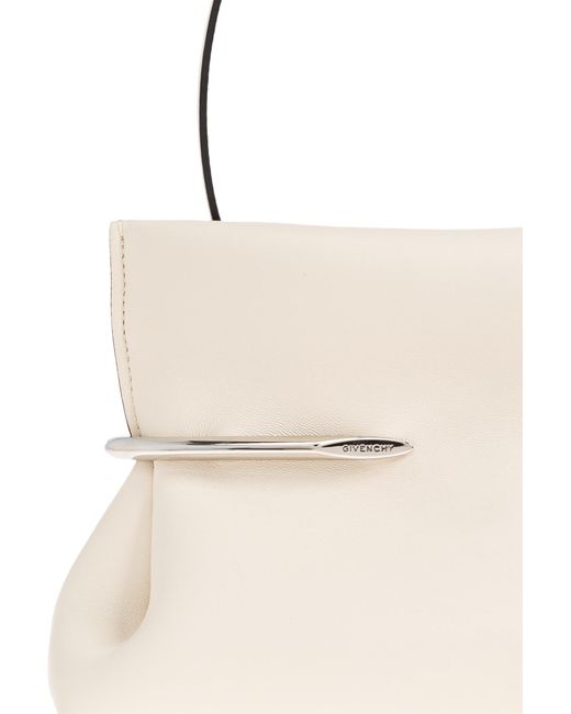 Givenchy White 'Pinch' Bag