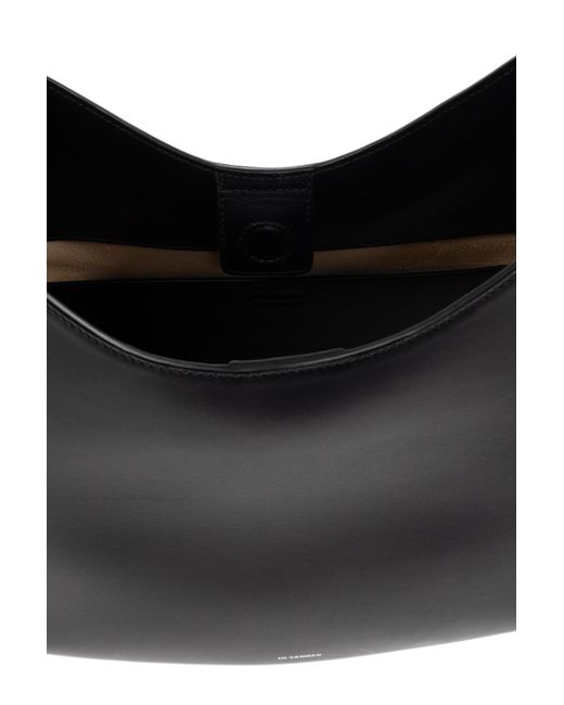Jil Sander Black Shoulder Bag Eldorado Medium