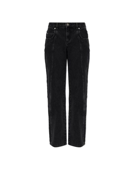 Isabel Marant Black 'Jaylis' Jeans