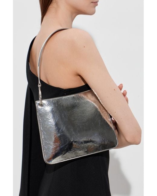 Jil Sander White "Otto Small" Bag