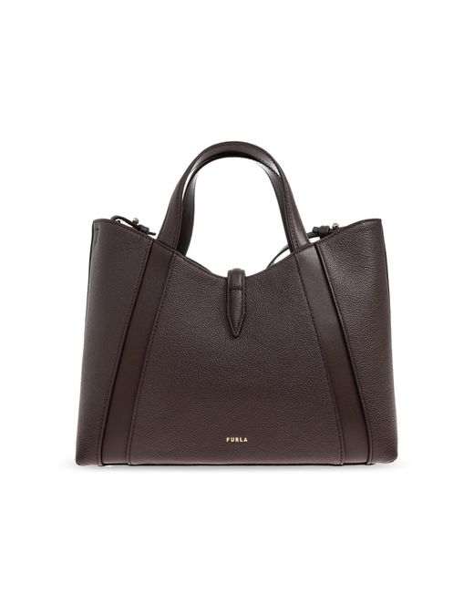 Furla Gray Handbag 'Goccia Small'