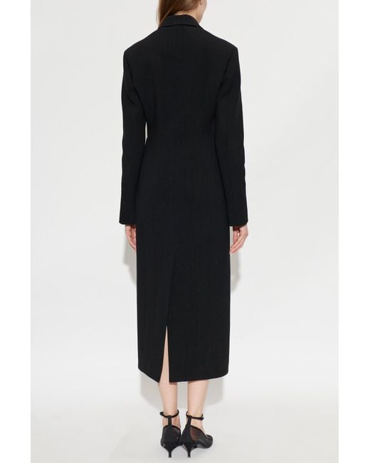 Alaïa Black Wool Coat