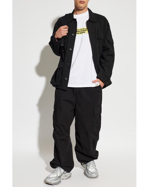 Carhartt Black "Manderson" Jacket for men