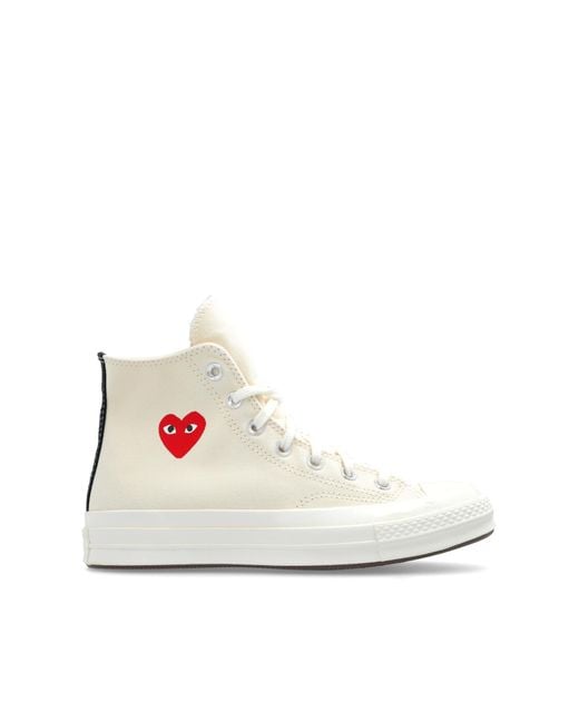 COMME DES GARÇONS PLAY White Trainers
