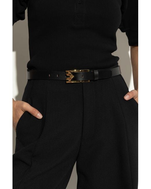 Victoria Beckham Black Belts