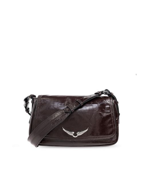 Zadig & Voltaire Black "Le Zouzou Vintage" Shoulder Bag