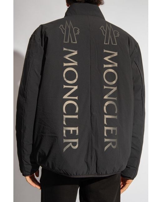 Moncler Black 'ponset' Reversible Down Jacket, for men