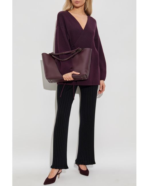 Lisa Yang Red Cardigan 'Laurina'