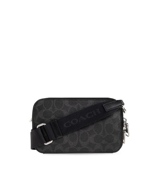 COACH Black Shoulder Bag for men