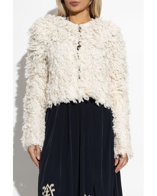 Isabel Marant Natural "Fedra" Jacket