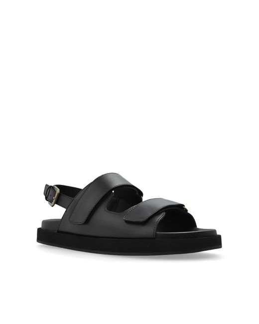 Etro Blue Leather Sandals for men