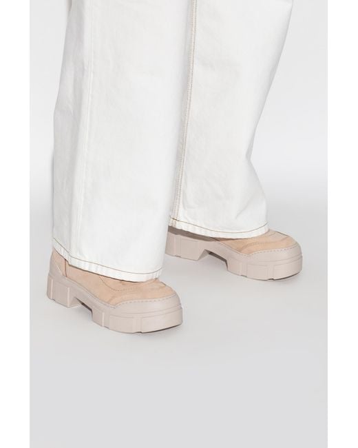 Vic Matié Natural Suede Ankle Boots