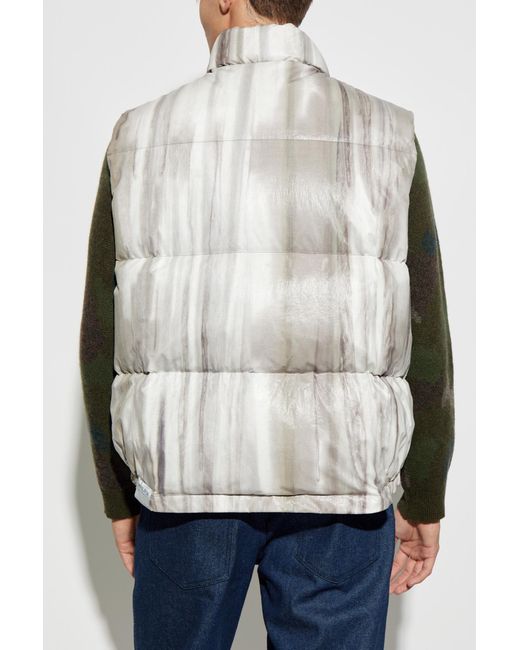 Woolrich White Down Vest for men