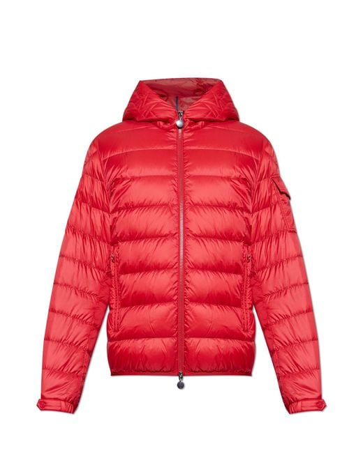 Moncler Red Down Jacket "Najan" for men