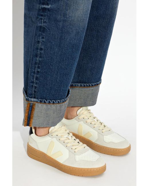 Veja White Sports Shoes "V-82"