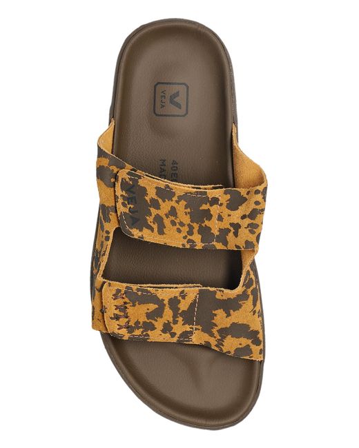 Veja Brown 'Etna Suede Soft' Slides