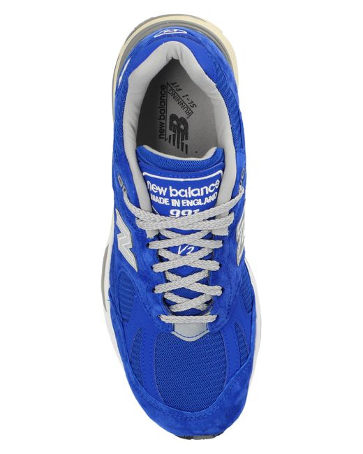 New Balance Blue Sports Shoes '991V2' for men