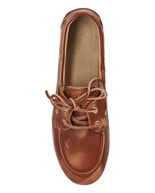 POSA Brown Leather 'Loafers'